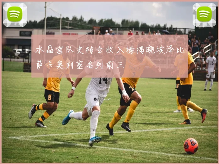 水晶宫队史转会收入榜揭晓埃泽比萨卡奥利塞名列前三
